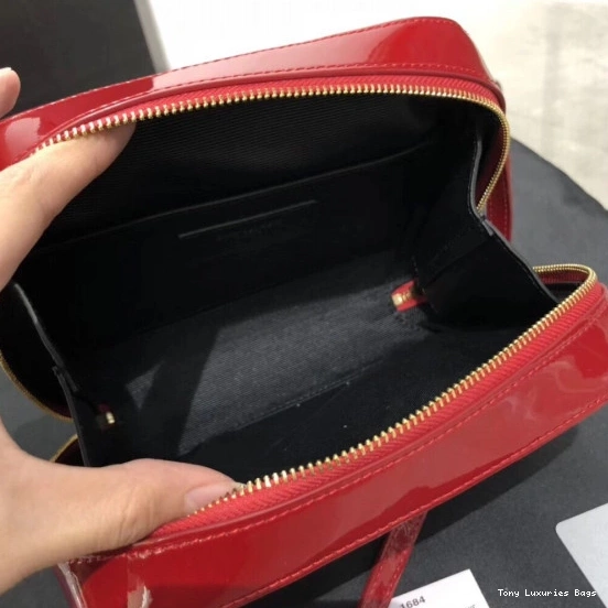 Tony Luxuries leather YSL Vicky Patent 0727